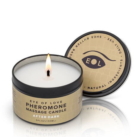 Eye of Love Pheromone Massage Candle 150ml  After Dark (F to M) Intimates Adult Boutique