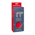 Quickie Ball Gag Medium - Red Intimates Adult Boutique