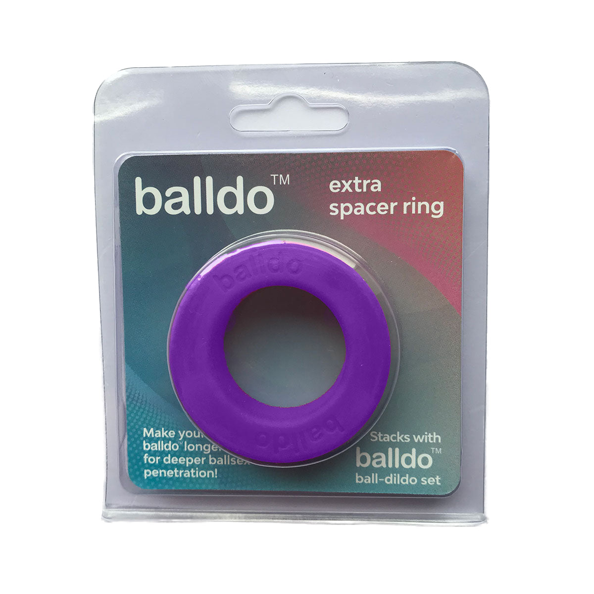 Balldo Spacer Ring - Purple Intimates Adult Boutique