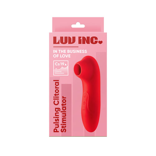Luv Inc Pulsing Clitoral StimulatorRed - Intimates Boutique