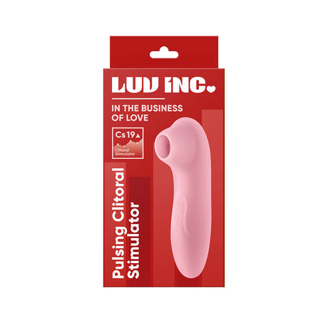 Luv Inc Pulsing Clitoral Stimulator - Light Pink Intimates Adult Boutique