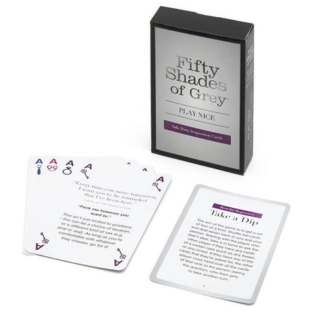 Fifty Shades - Play Nice Talk Dirty Cards Intimates Adult Boutique
