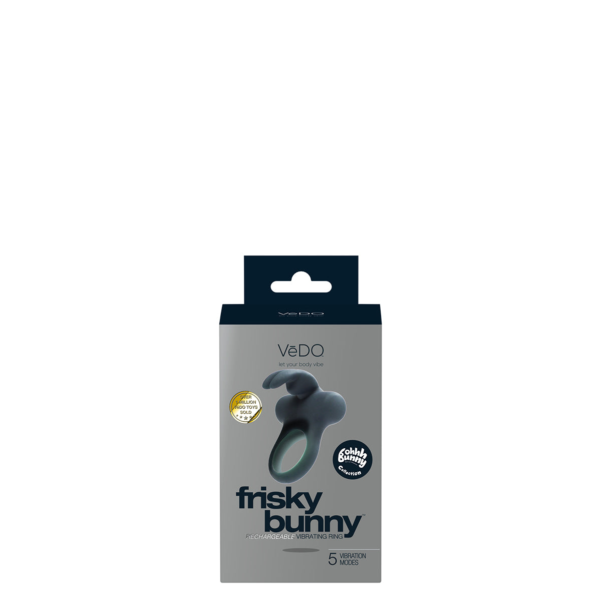 VeDO Frisky Bunny - Black Intimates Adult Boutique