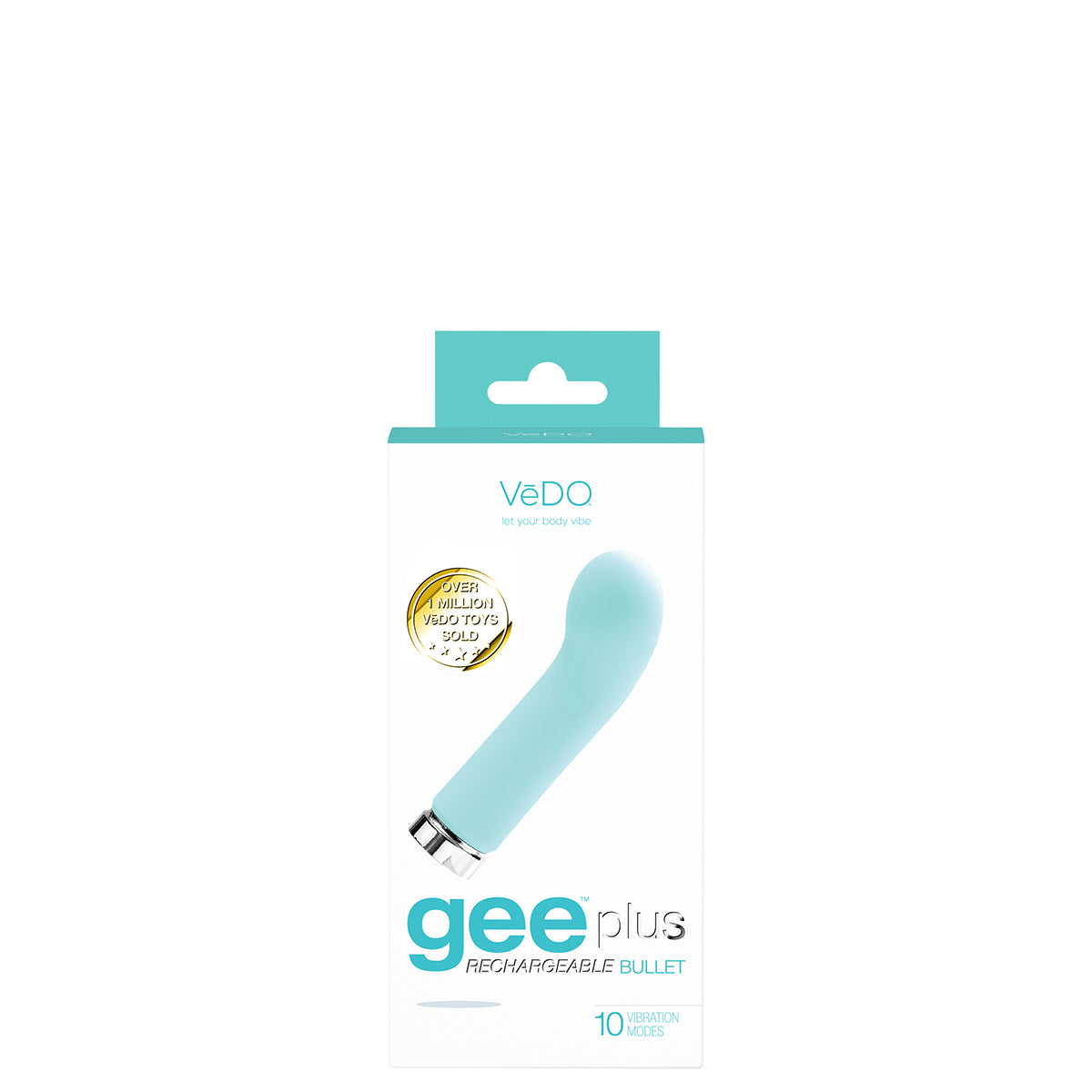 VeDO Gee Plus Mini Vibe - Turquoise Intimates Adult Boutique