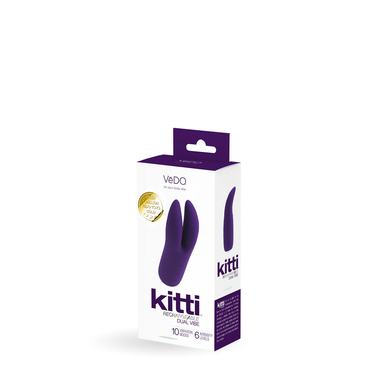 VeDO KITTI Dual Vibe - Purple Intimates Adult Boutique