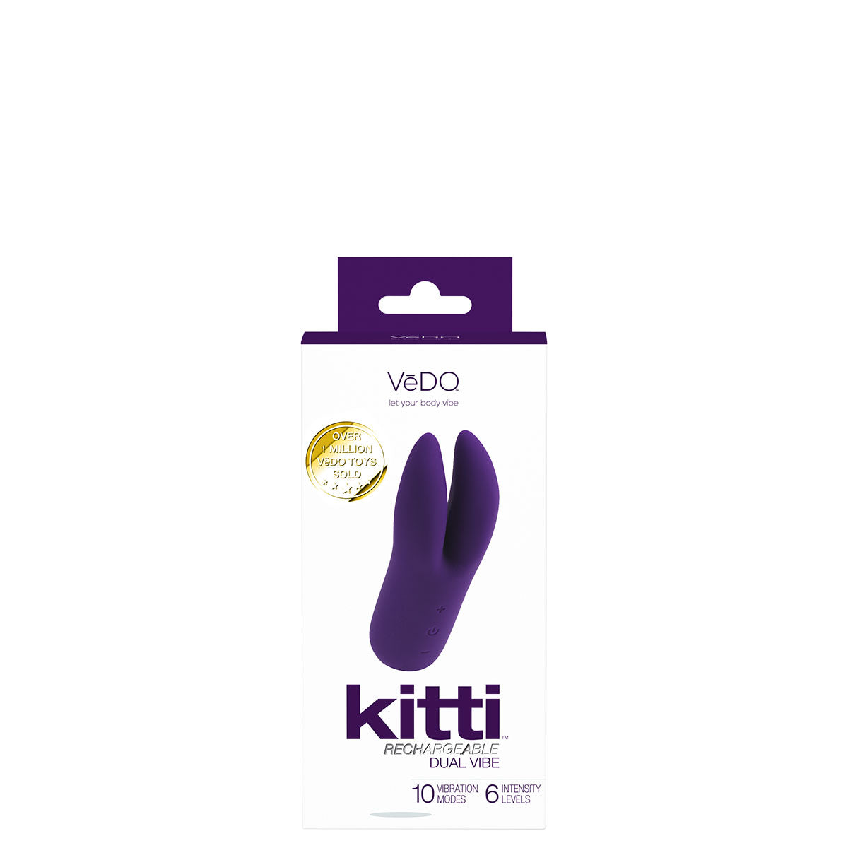 VeDO KITTI Dual Vibe - Purple Intimates Adult Boutique