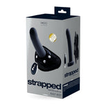 VeDO STRAPPED Rechargeable Vibrating Strap-On - Black