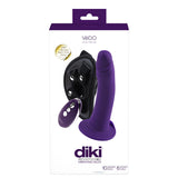 VeDO DIKI Rechargeable Vibrating Strap-On - Purple Intimates Adult Boutique