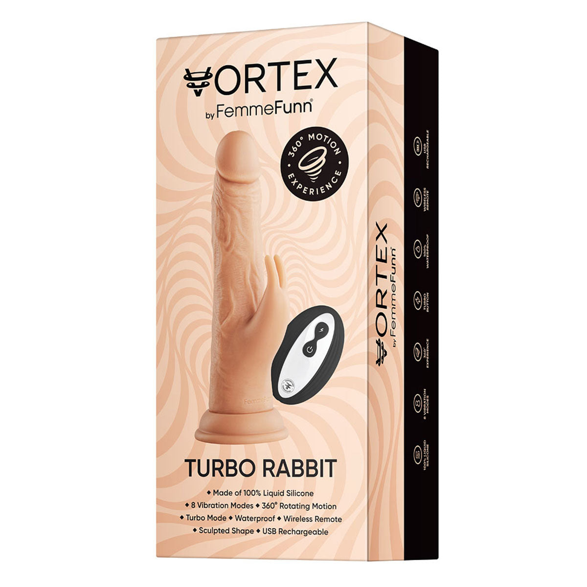 Femme Funn Wireless Turbo Rabbit - Nude Intimates Adult Boutique