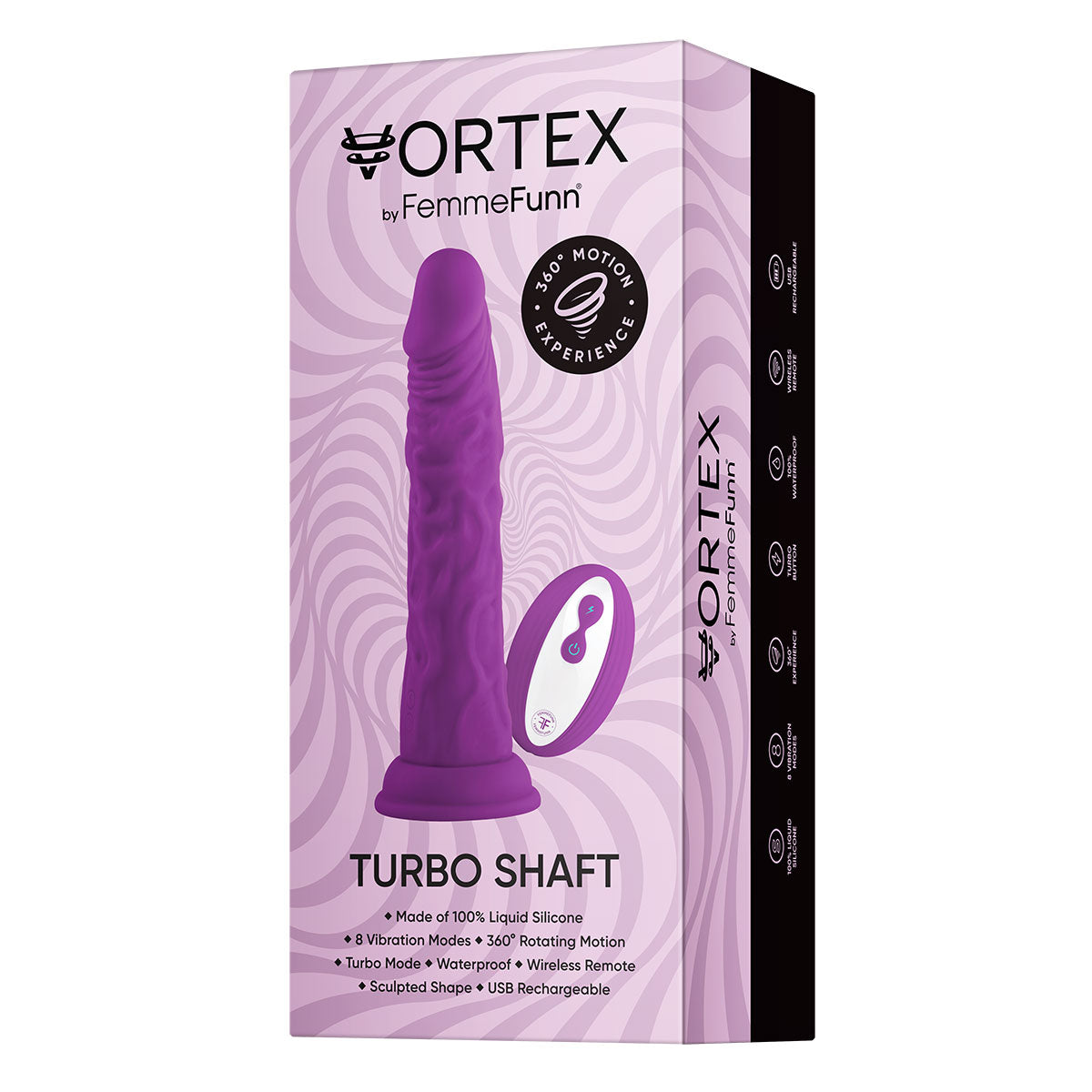 Femme Funn Wireless Turbo Shaft - Purple Intimates Adult Boutique