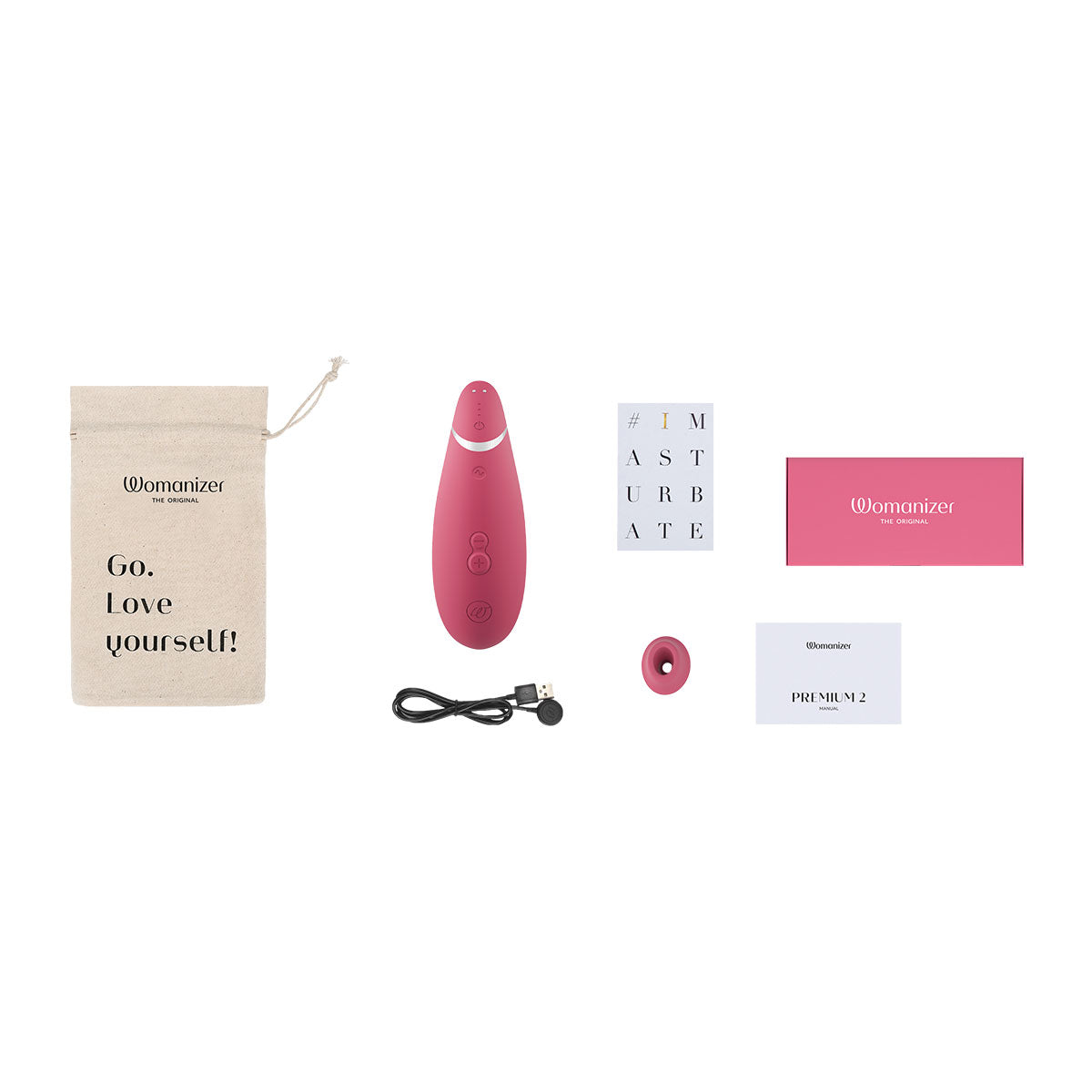 Womanizer Premium 2 - Raspberry Intimates Adult Boutique