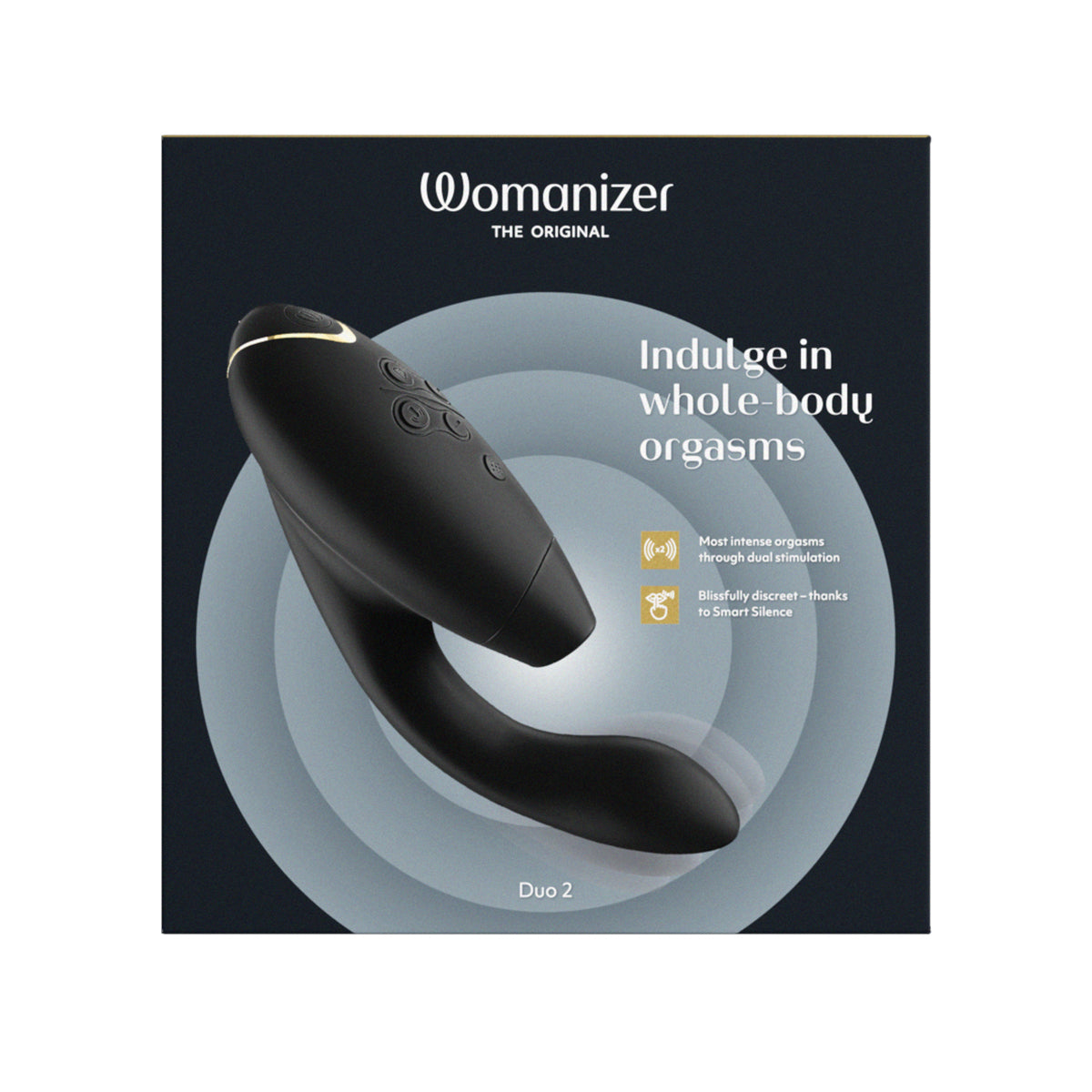 Womanizer Duo 2 - Black Intimates Adult Boutique