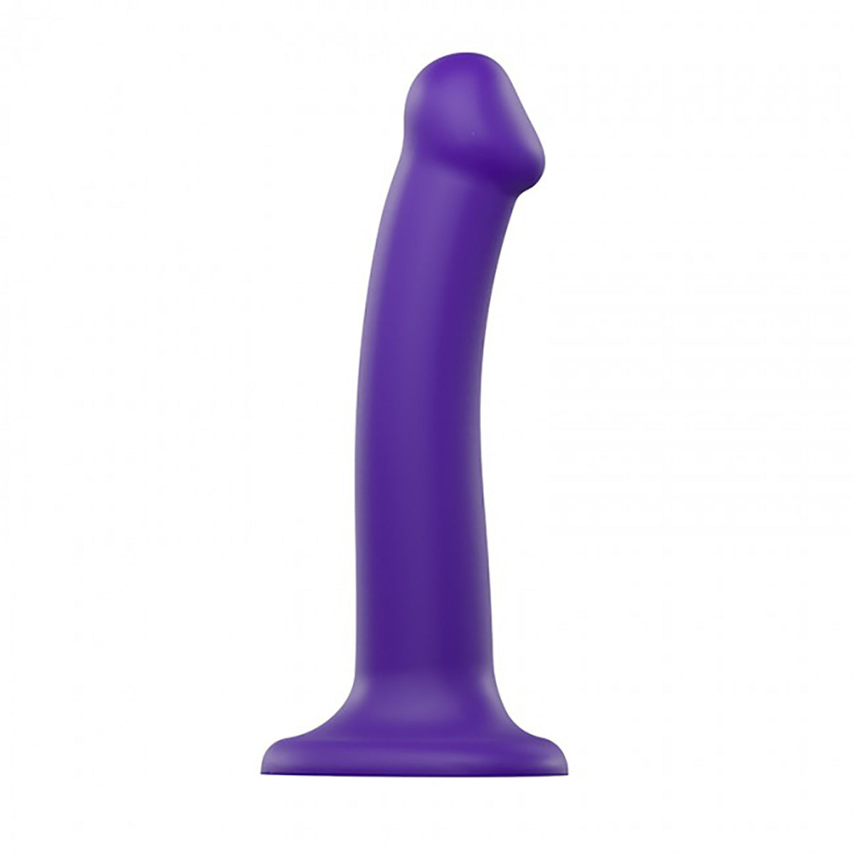 Strap-On-Me Bendable Dual Density Semi-Realistic Dil Purple Medium Intimates Adult Boutique