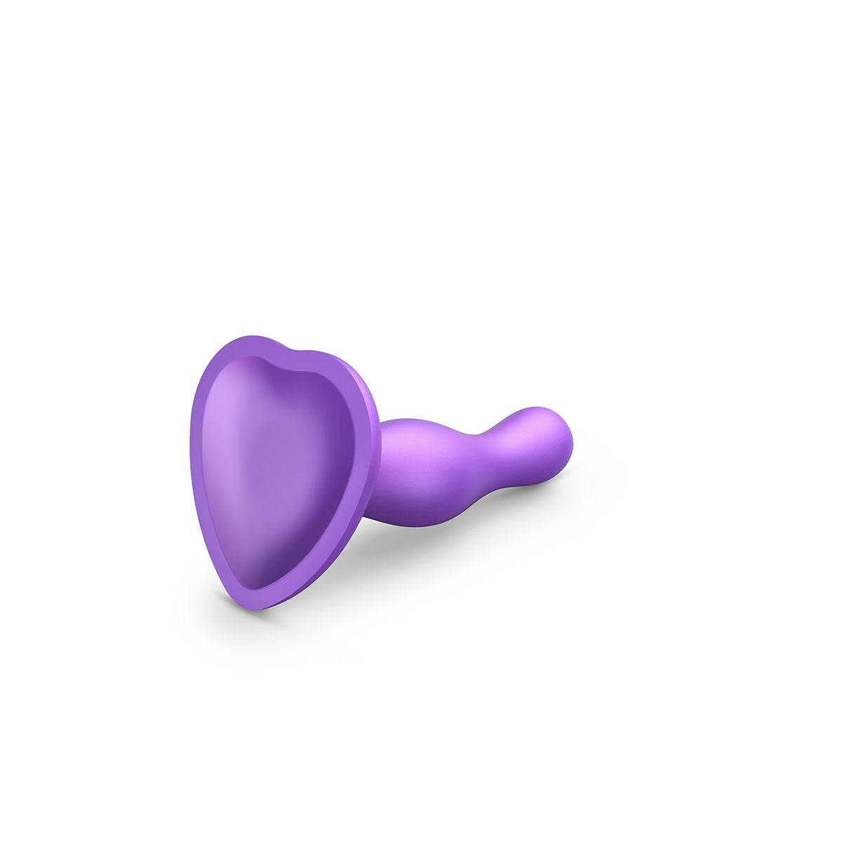 Strap-On-Me Curvy Plug Dil Metallic Purple - Small Intimates Adult Boutique