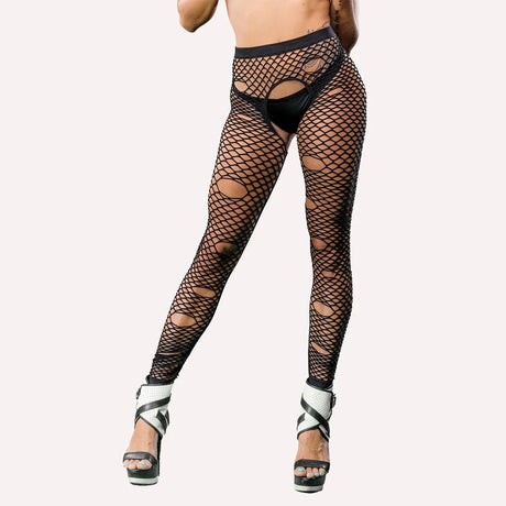 Naughty Girl Black Sexy Legging O/s Intimates Adult Boutique