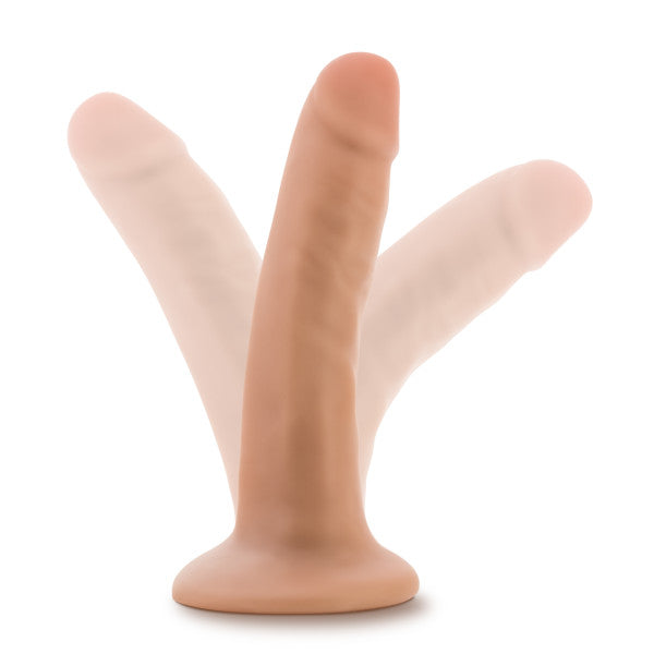Dr Skin 5.5 Cock W- Suction Cup Vanilla Intimates Adult Boutique
