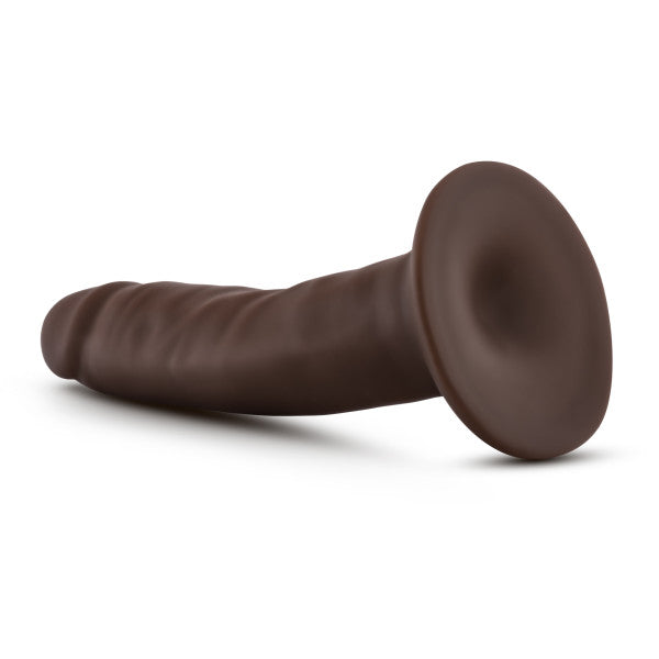 Dr Skin 5.5 Cock W- Suction Cup Chocolate Intimates Adult Boutique