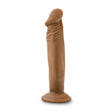 Dr Skin Dr Small 6in Dildo Mocha Intimates Adult Boutique