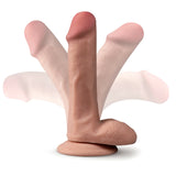 Dr Skin Plus 6in Poseable Dildo Mocha Intimates Adult Boutique