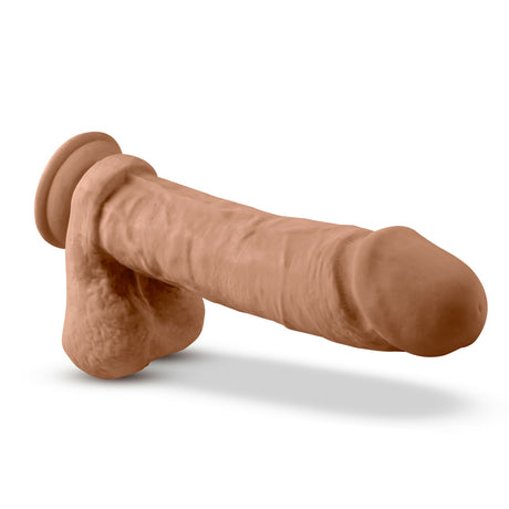 Dr Skin Silicone Dr Julian 9in Dildo Mocha Intimates Adult Boutique