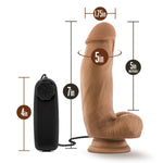 Loverboy Mma Fighter Vibrating 7 Realistic Cock Mocha