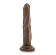 Dr Skin Silicone Dr Carter 7 In Chocolate Intimates Adult Boutique