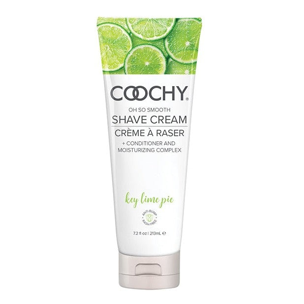 Coochy Shave Cream Key Lime Pie 7.2 Oz Intimates Adult Boutique