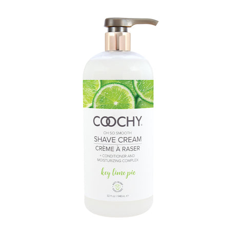 Coochy Shave Cream Key Lime Pie 32 Oz Intimates Adult Boutique