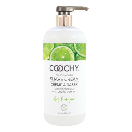 Coochy Shave Cream Key Lime Pie 32 Oz Intimates Adult Boutique