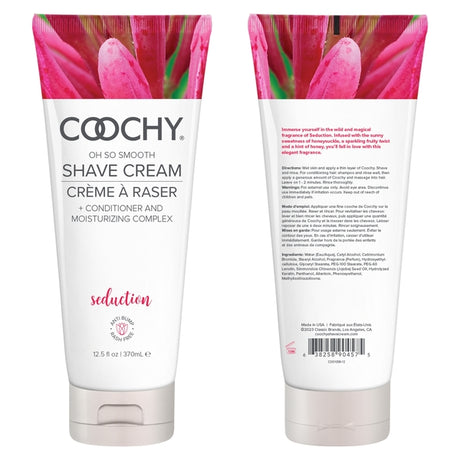 Coochy Shave Cream Seduction 12.5 Oz Intimates Adult Boutique