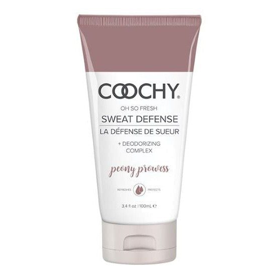 Coochy Sweat Defense Lotion Peony Prowess 3.4 Fl Oz Intimates Adult Boutique