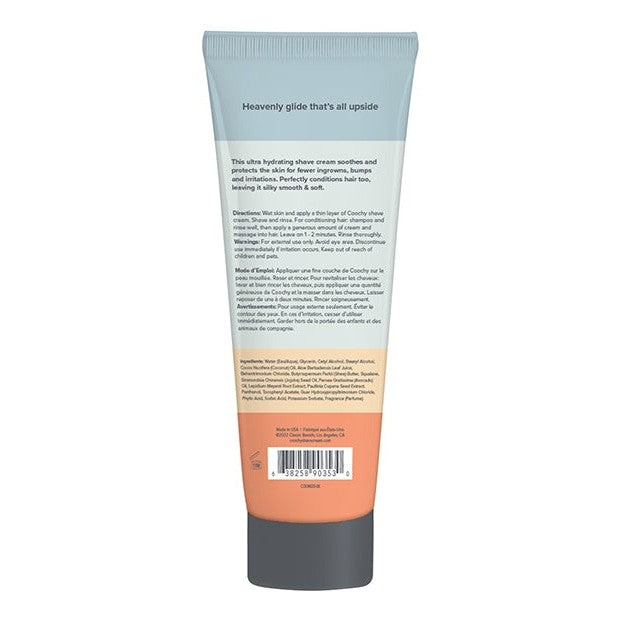 Coochy Ultra Hydrating Shave Cream Mango Coconut 8.5 Oz Intimates Adult Boutique