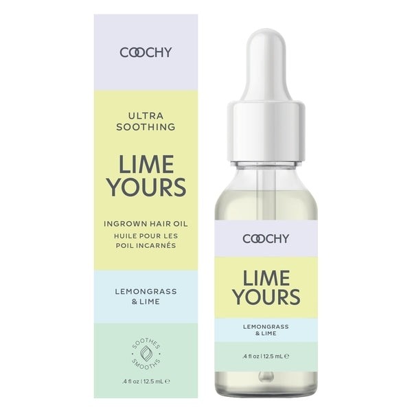 Coochy Ingrown Hair Oil Lemongrass Lime 0.5 Oz Intimates Adult Boutique