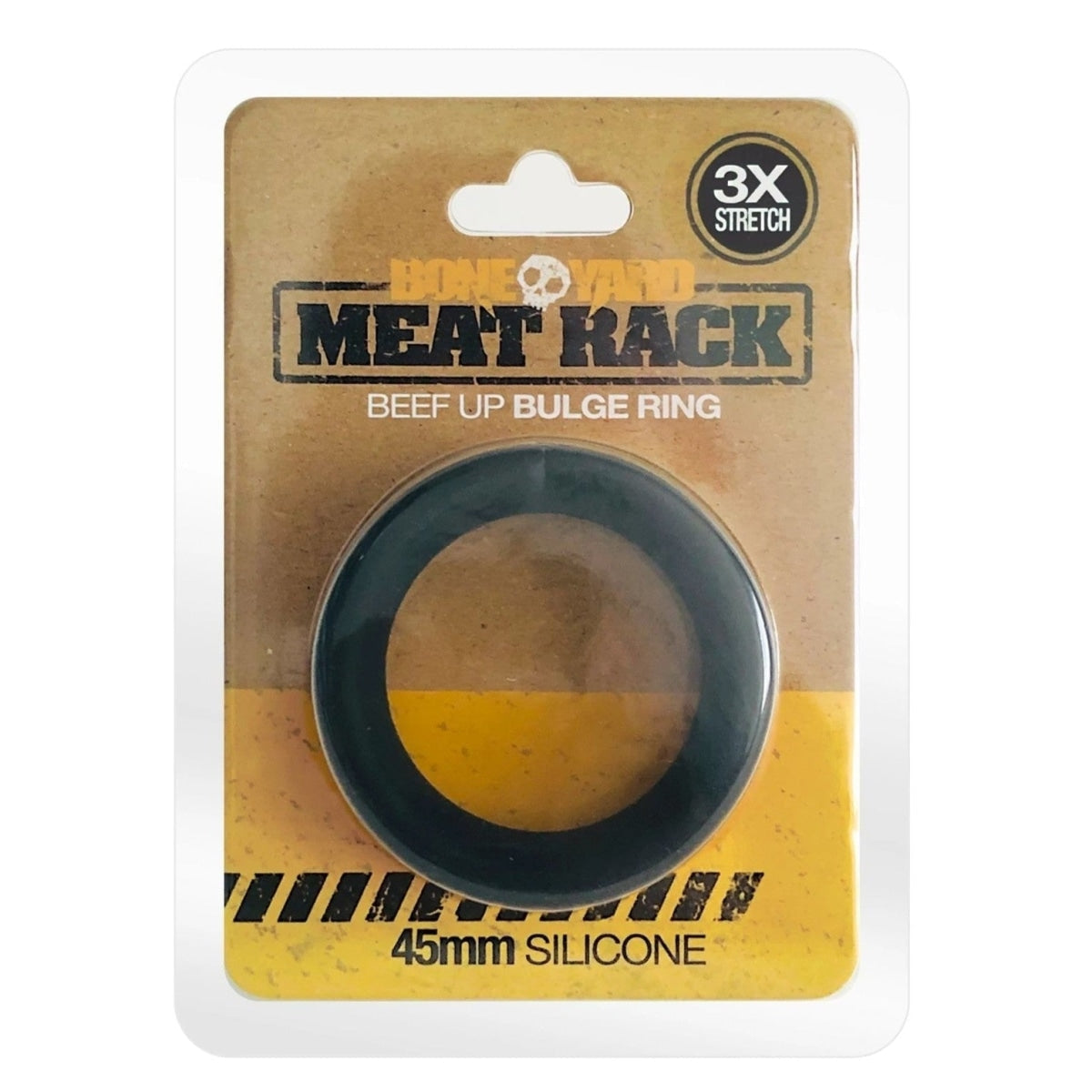 Meat Rack Cock Ring Black Intimates Adult Boutique
