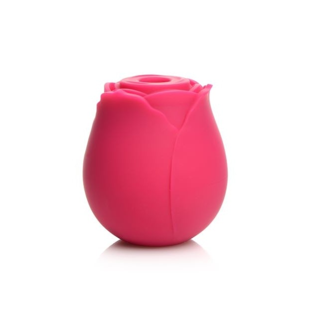 Gossip Rose 10x Silicone Clit Suction Stimulator Burgundy