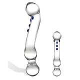 Glas 6 Curved G-spot Glass Dildo Intimates Adult Boutique