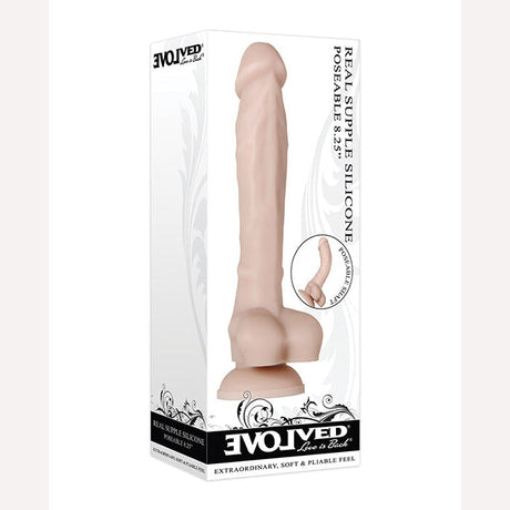 Real Supple Poseable Silicone 8.25 In Intimates Adult Boutique