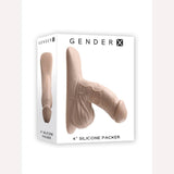 Gender X 4in Silicone Packer Light Intimates Adult Boutique