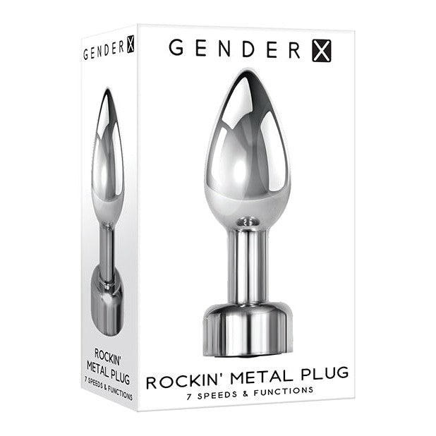Gender X Rockin Metal Plug Intimates Adult Boutique