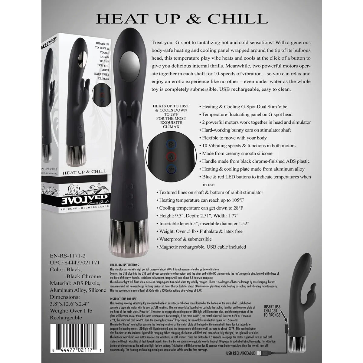 Evolved Heat Up & Chill Intimates Adult Boutique