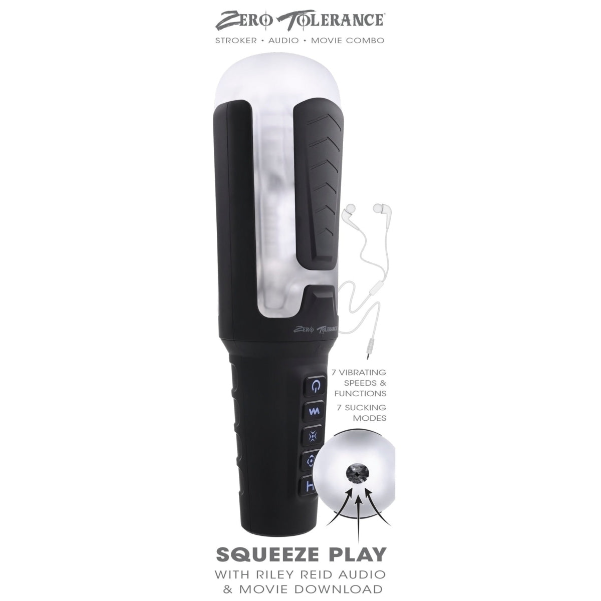 Zero Tolerance Squeeze Play W- Riley Reid Intimates Adult Boutique