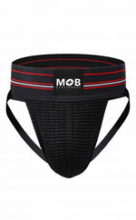 Mob Fetish Jockstrap Black Small 3in Waistband