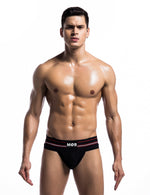 Mob Fetish Jockstrap Black Small 3in Waistband