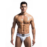 Mob Fetish Jockstrap White Large 3in Waistband Intimates Adult Boutique
