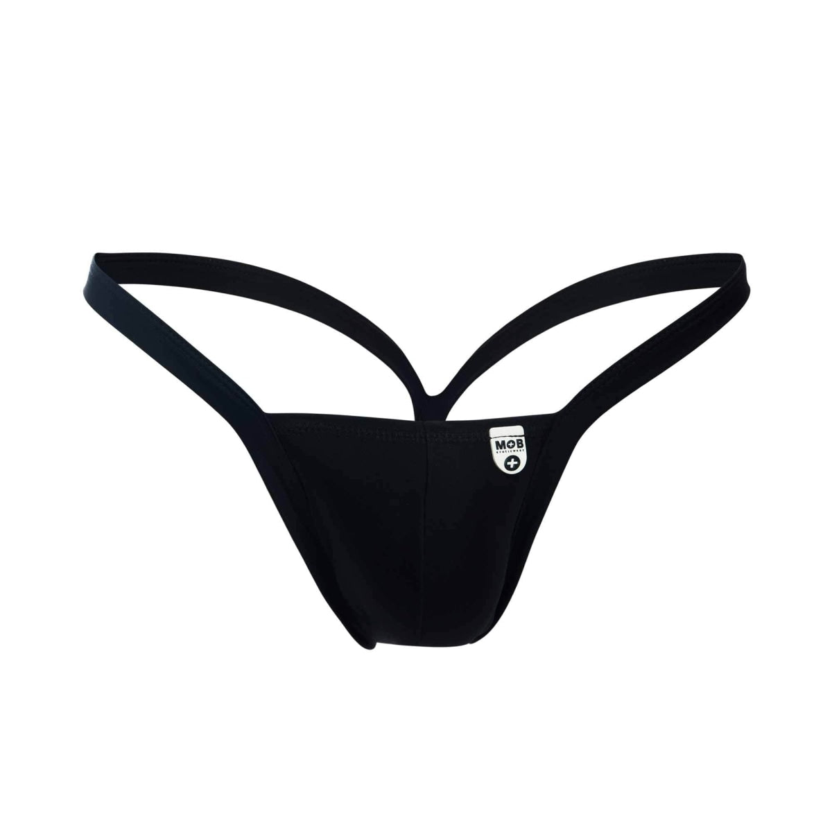 Mob Y Buns Thong Black Small Intimates Adult Boutique