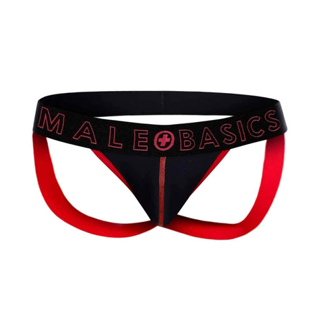 Mb Neon Jock Red Medium Intimates Adult Boutique
