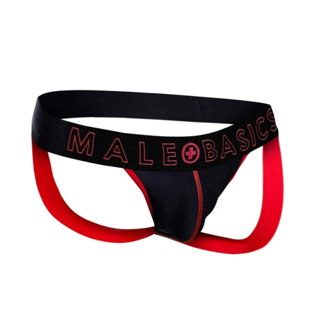 Mb Neon Jock Red Xl Intimates Adult Boutique