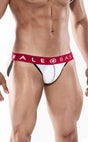 Mb Spot Jockstrap White Large Intimates Adult Boutique