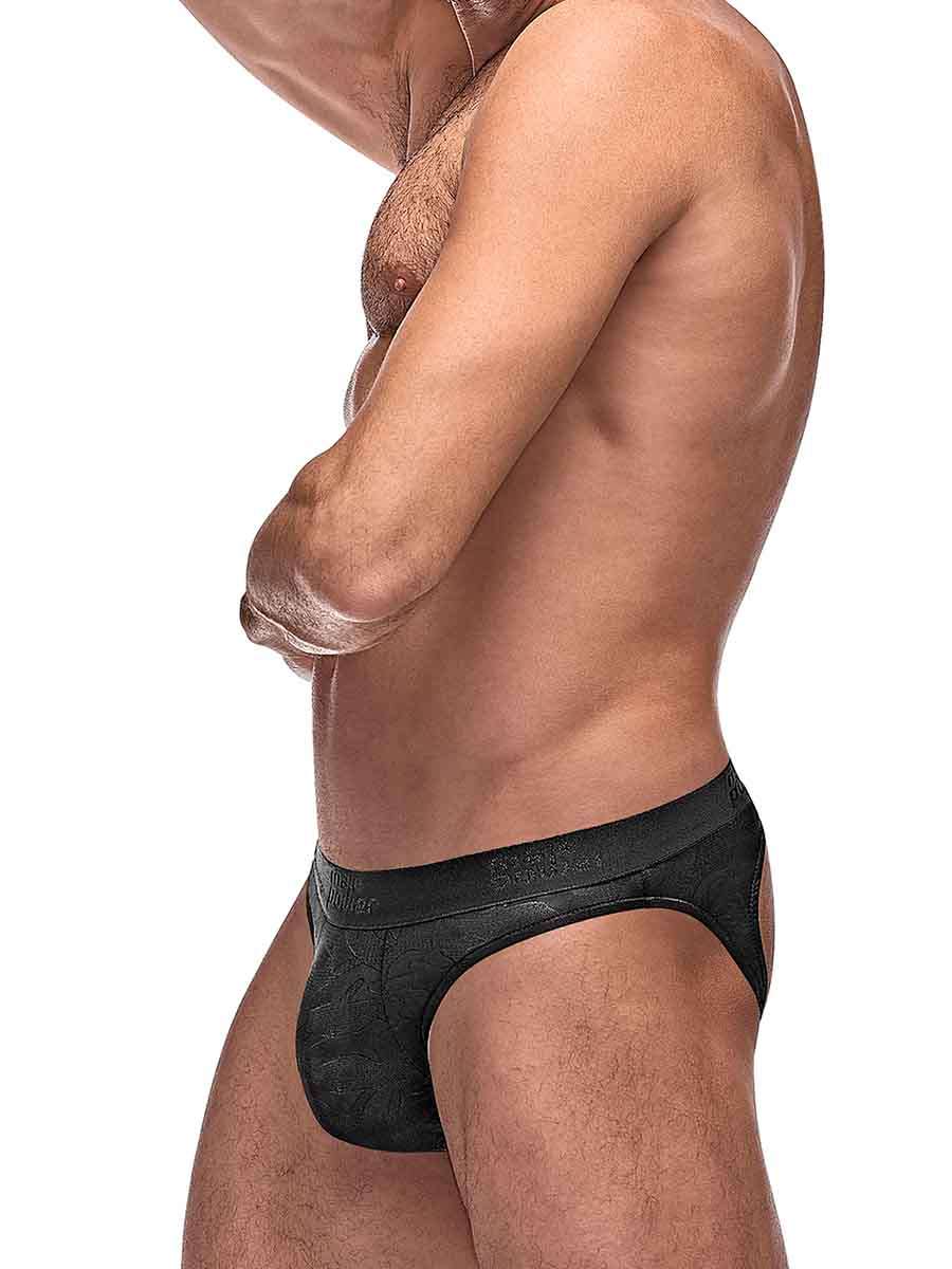 Impressions Moonshine Jock Brief Black L-xl Intimates Adult Boutique