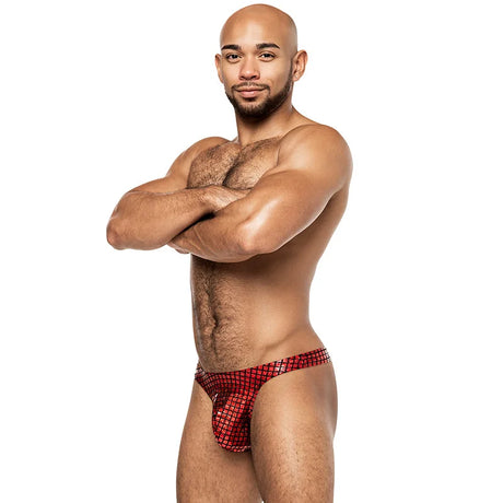 Disco Desire Bong Thong Red S/m Intimates Adult Boutique